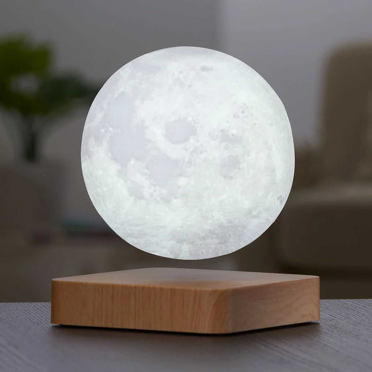 3D Levitating Moon Lamp & Wireless Charger